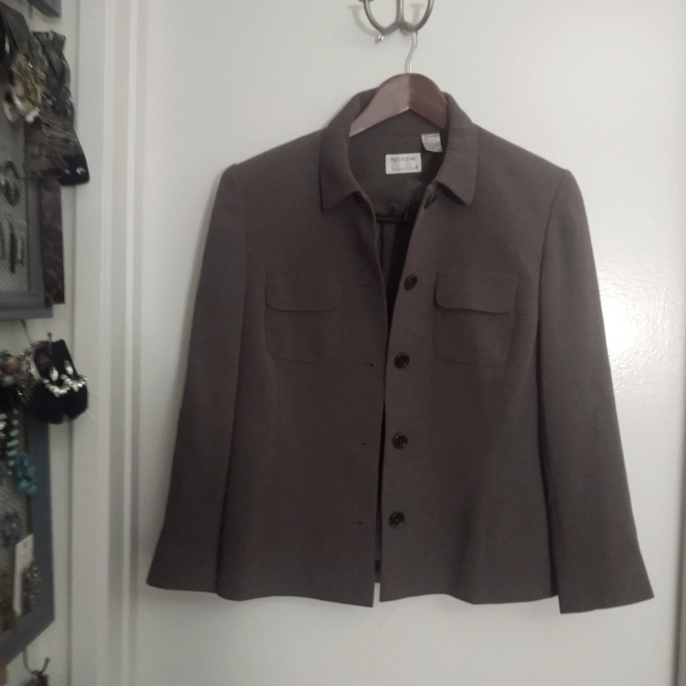 Two piece skirt suit Preview Collection
